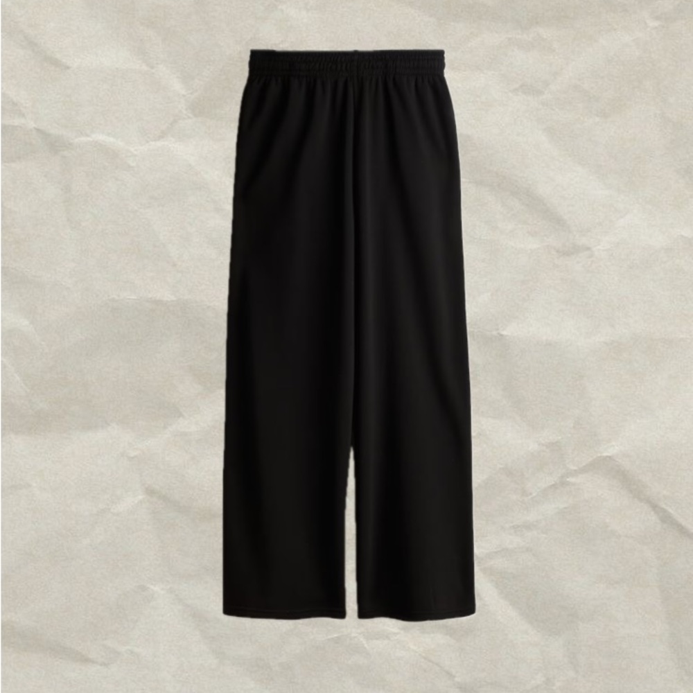 h&m black track pants